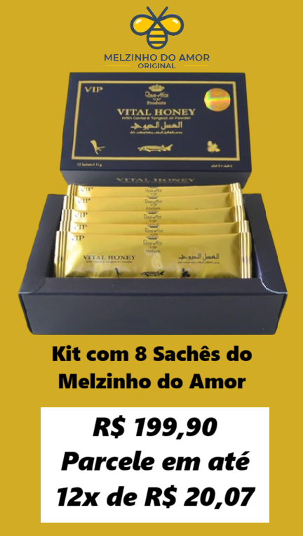 melzinho do amor vital honey original